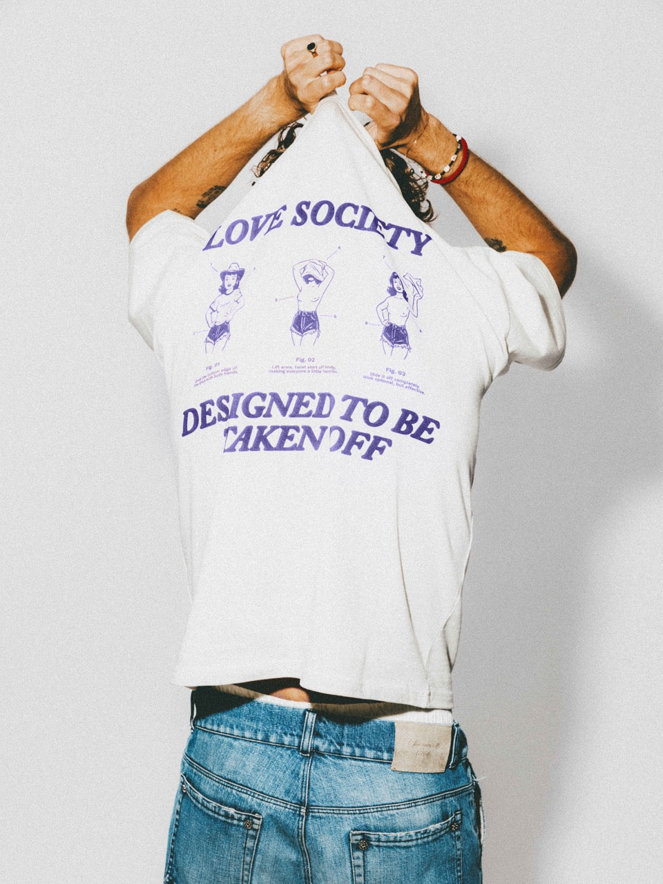 Designed To Be Taken Off Tee - Blue "Members Only Price"