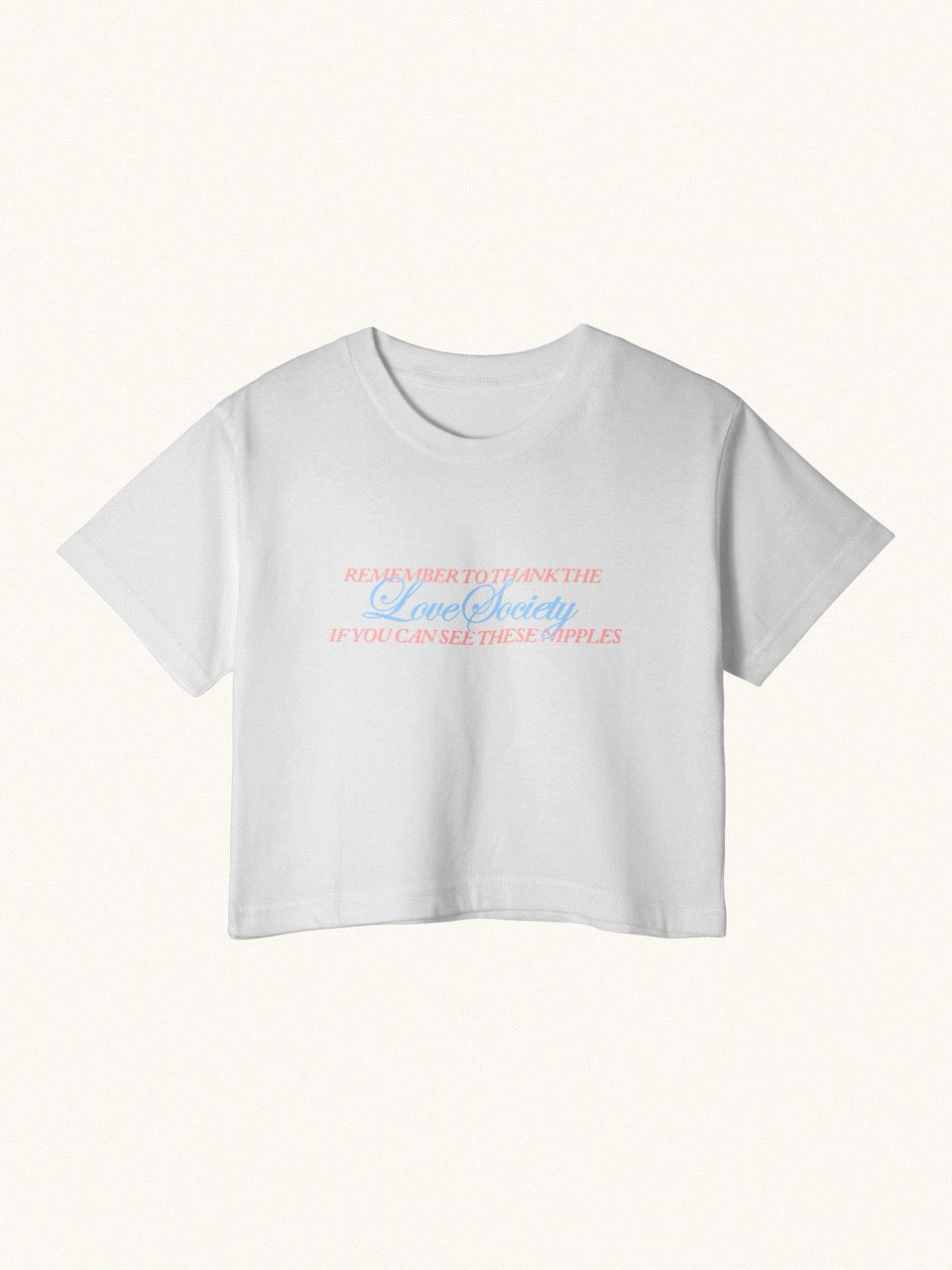 Love Society Croptop "Members Only Price"