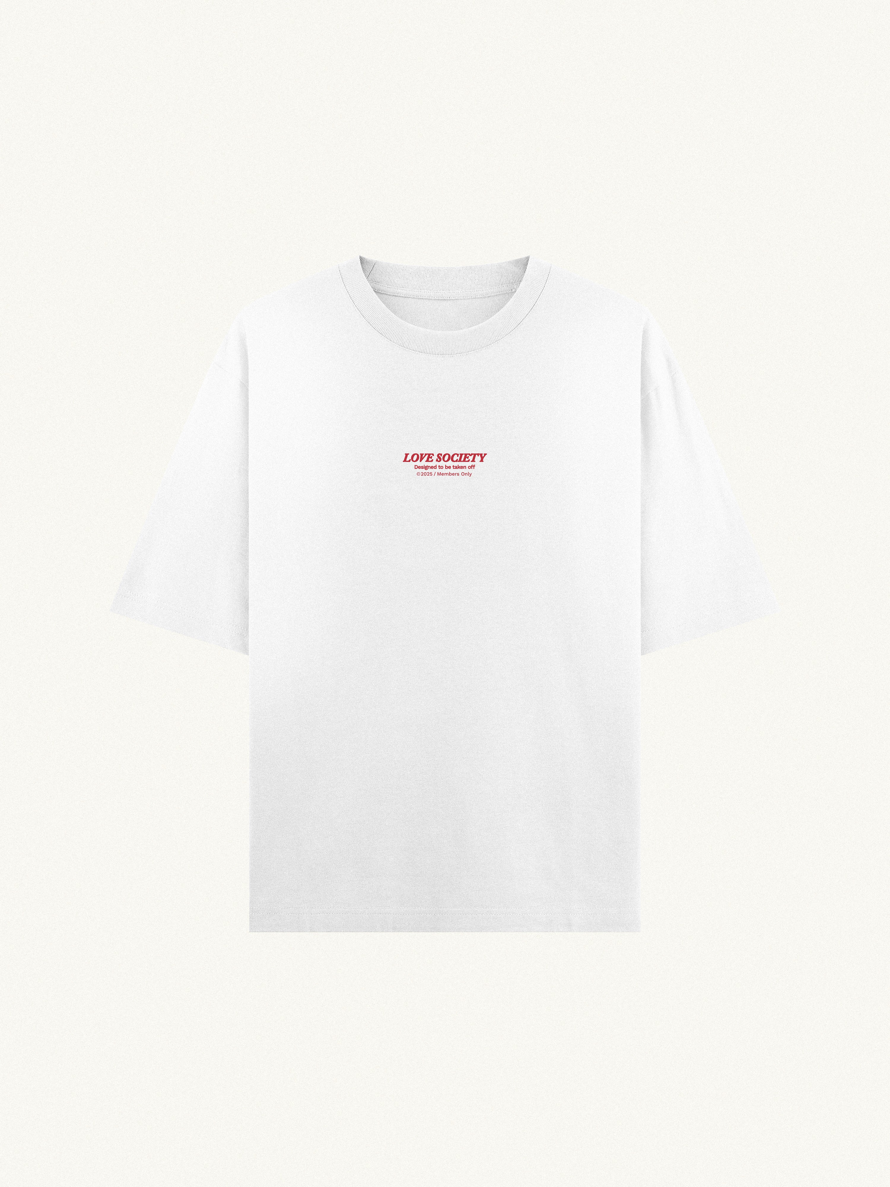 Designed To Be Taken Off Tee - Red "Members Only Price"