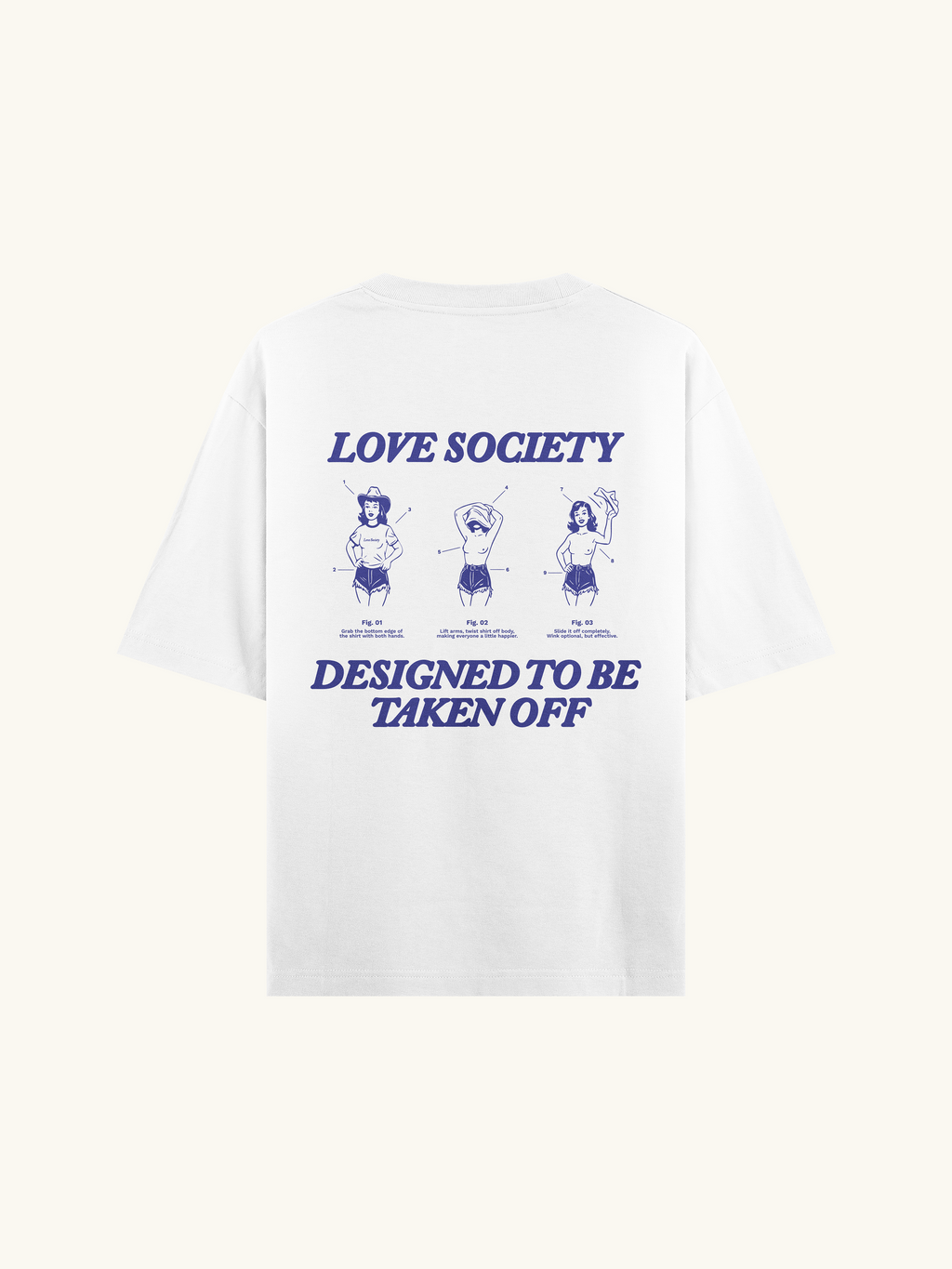 Designed To Be Taken Off Tee - Blue "Members Only Price"