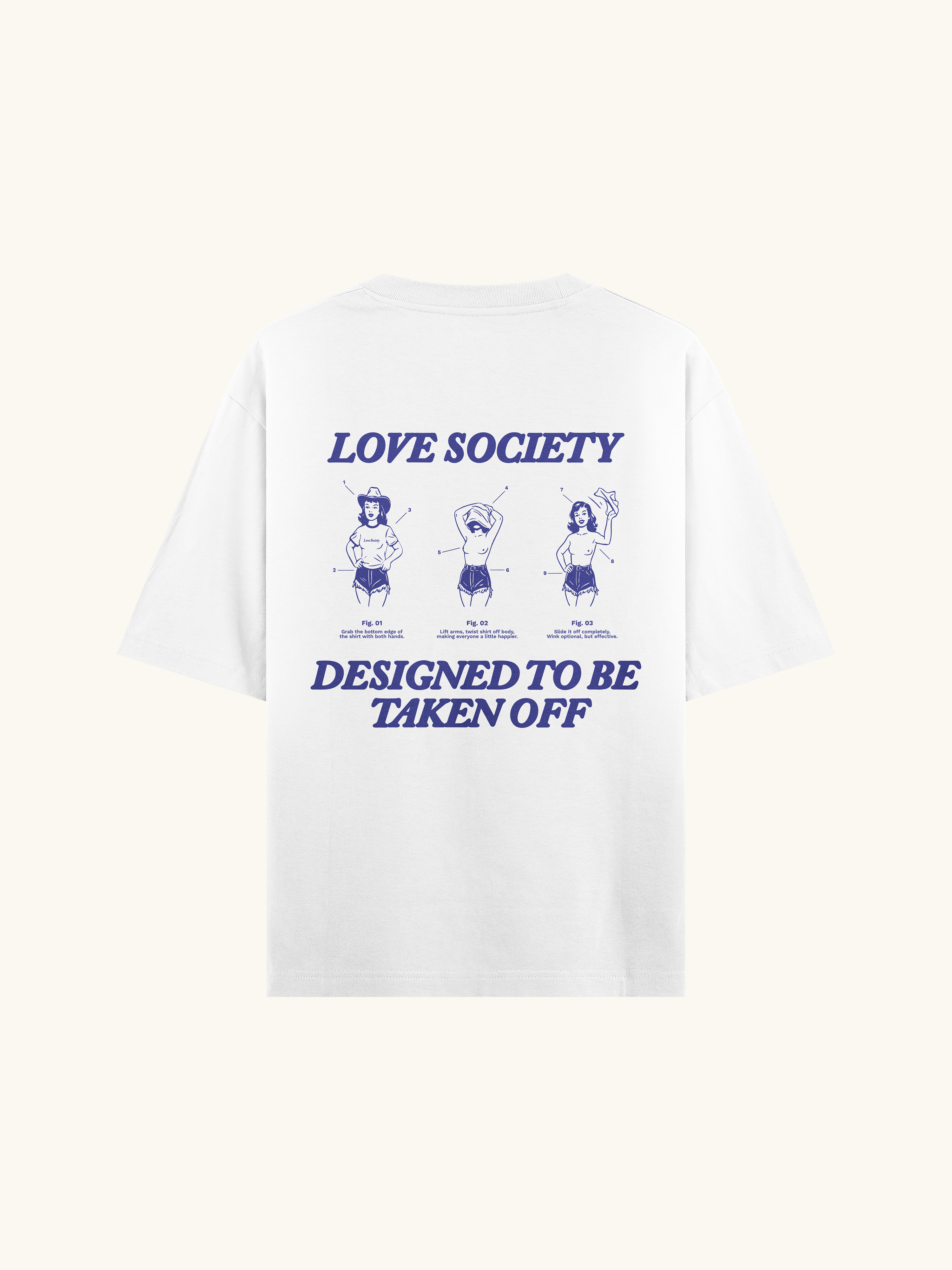 Designed To Be Taken Off Tee - Blue "Members Only Price"