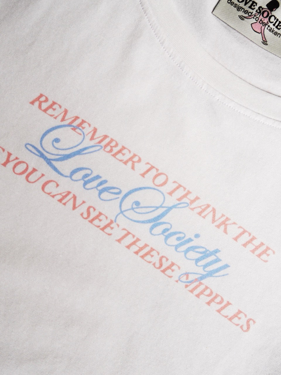 Love Society Croptop "Members Only Price"