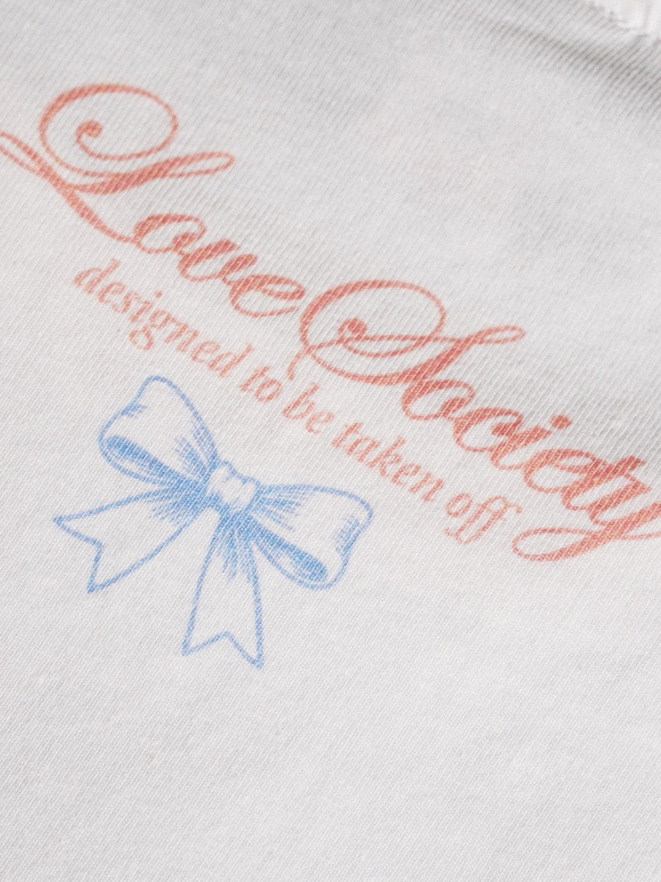 Love Society Croptop "Members Only Price"