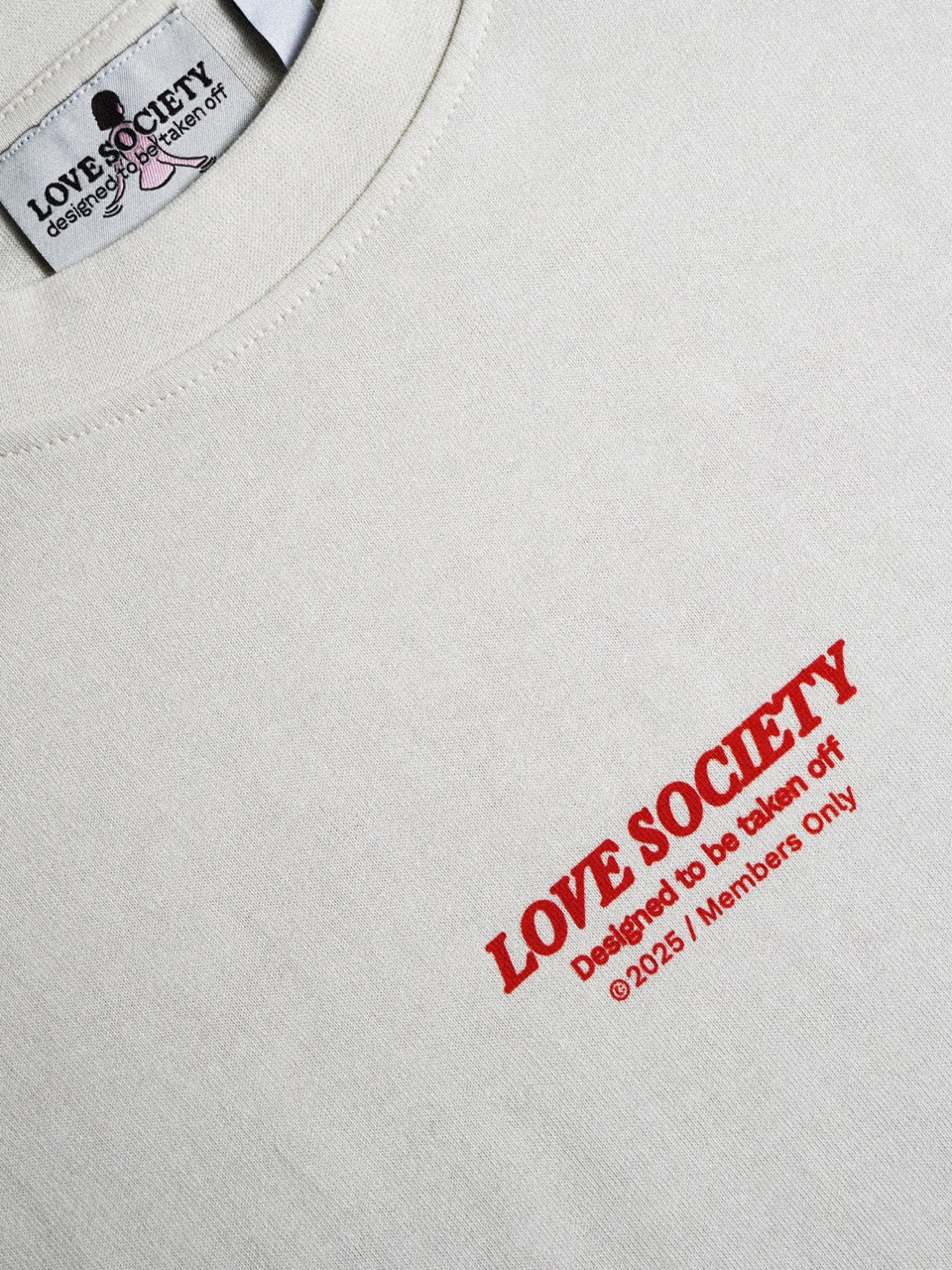 Designed To Be Taken Off Tee - Red "Members Only Price"