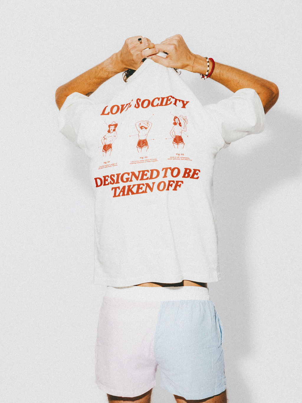 Designed To Be Taken Off Tee - Red "Members Only Price"