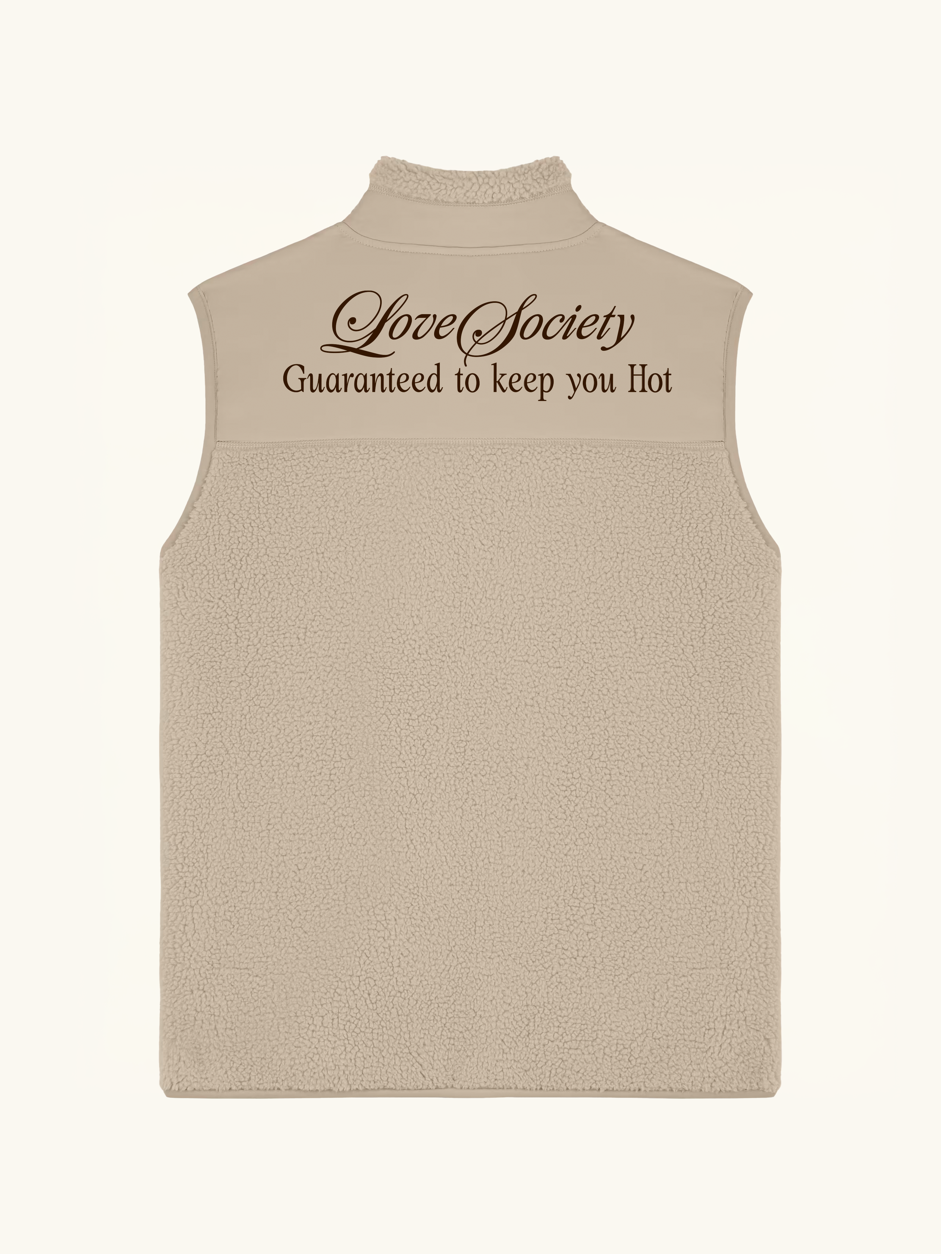 Guaranteed to keep you Hot Unisex sleeveless fleece jacket - Preorder